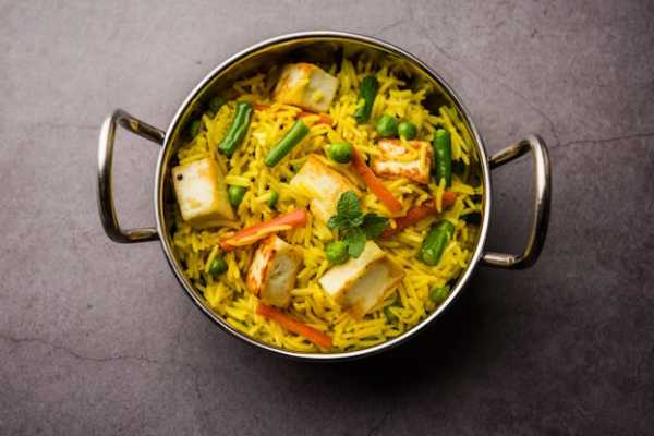 Paneer Dum Biryani