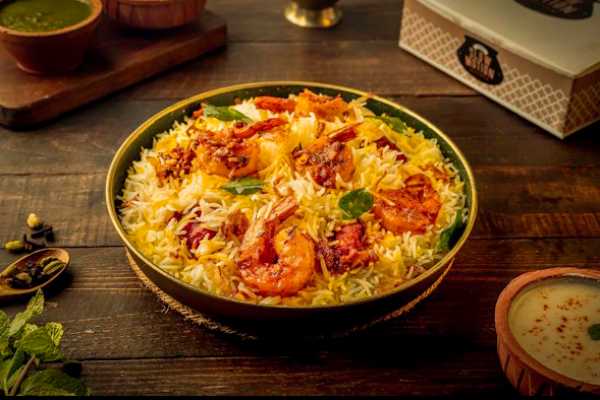 Shrimp Dum Biryani