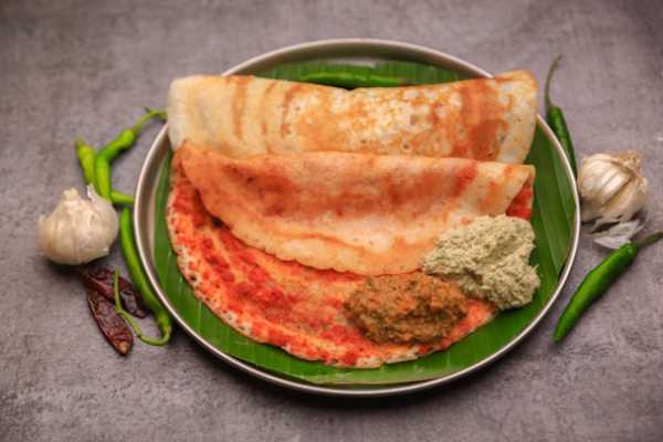 Guntur Chilli Dosa (Spicy)
