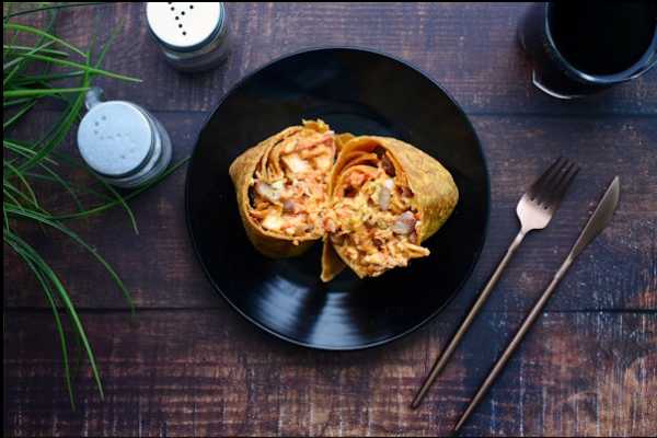 Butter Chicken Burrito