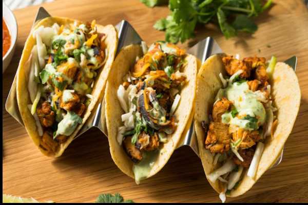 Butter Chicken Tacos