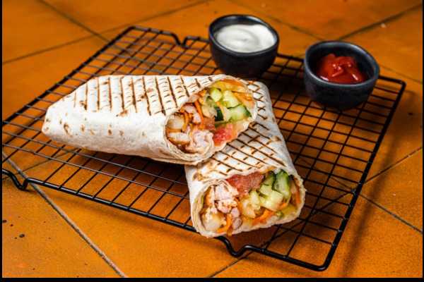 Chicken 65 Burrito