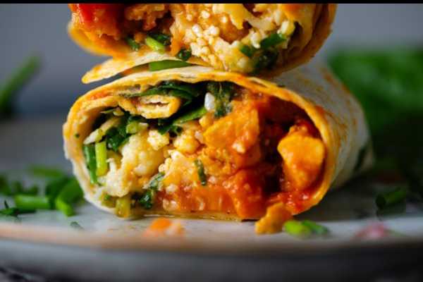Paneer Tikka Burrito