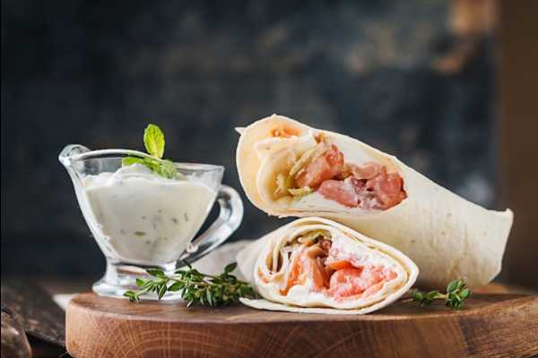 Burrito & Lassi Combo