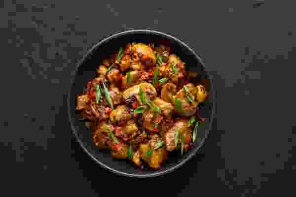 MUSHROOM PEPPER FRY