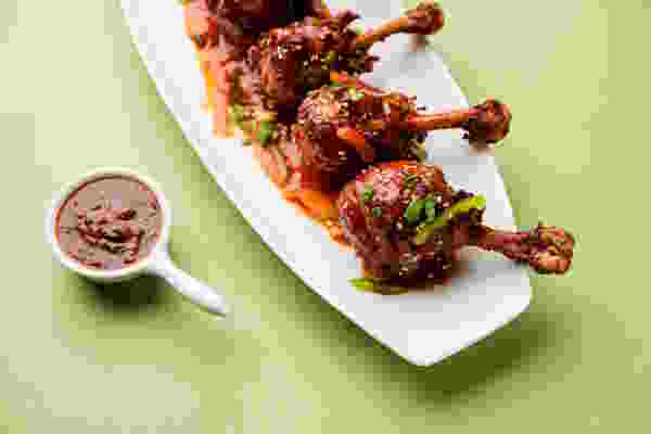 WET CHILLI  LOLLIPOP(CHICKEN)