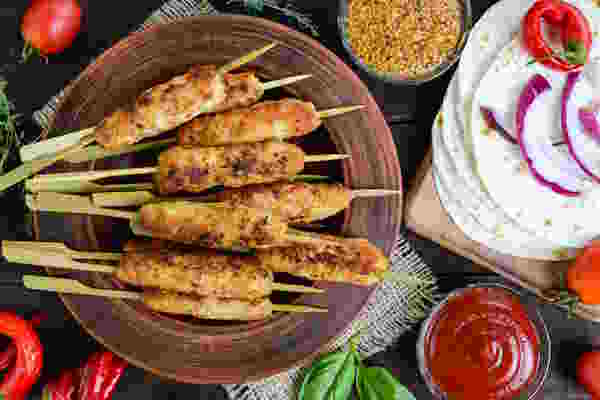 CHICKEN SHEEK KEBAB