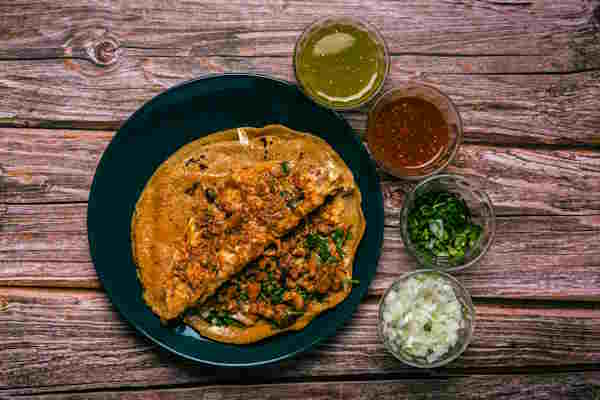 KHEEMA DOSA (GOAT)