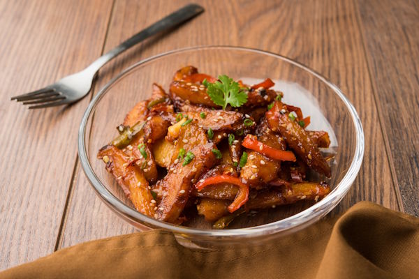 Baby Corn Manchurian
