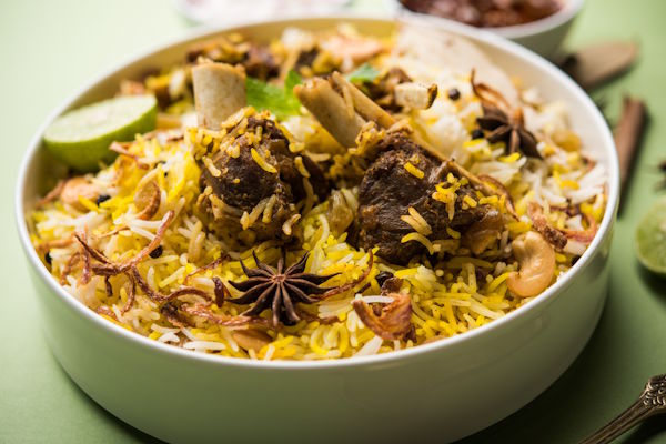 Hyd Goat Biryani