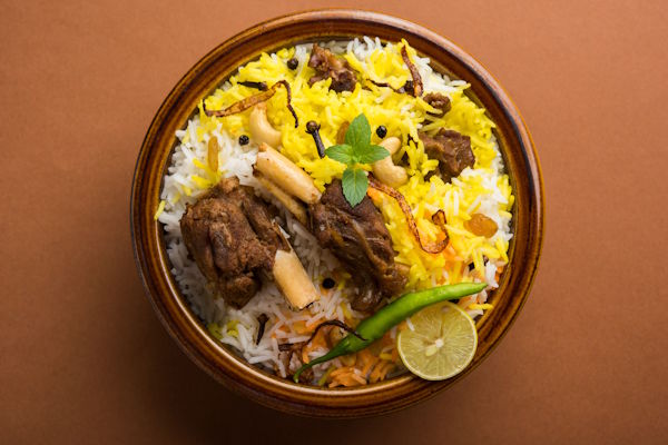 Goat Ghee Roast Biryani