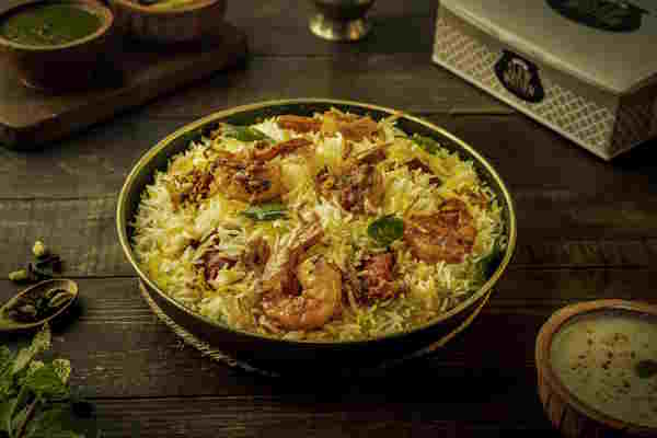 Family Pack Shrimp Biryani