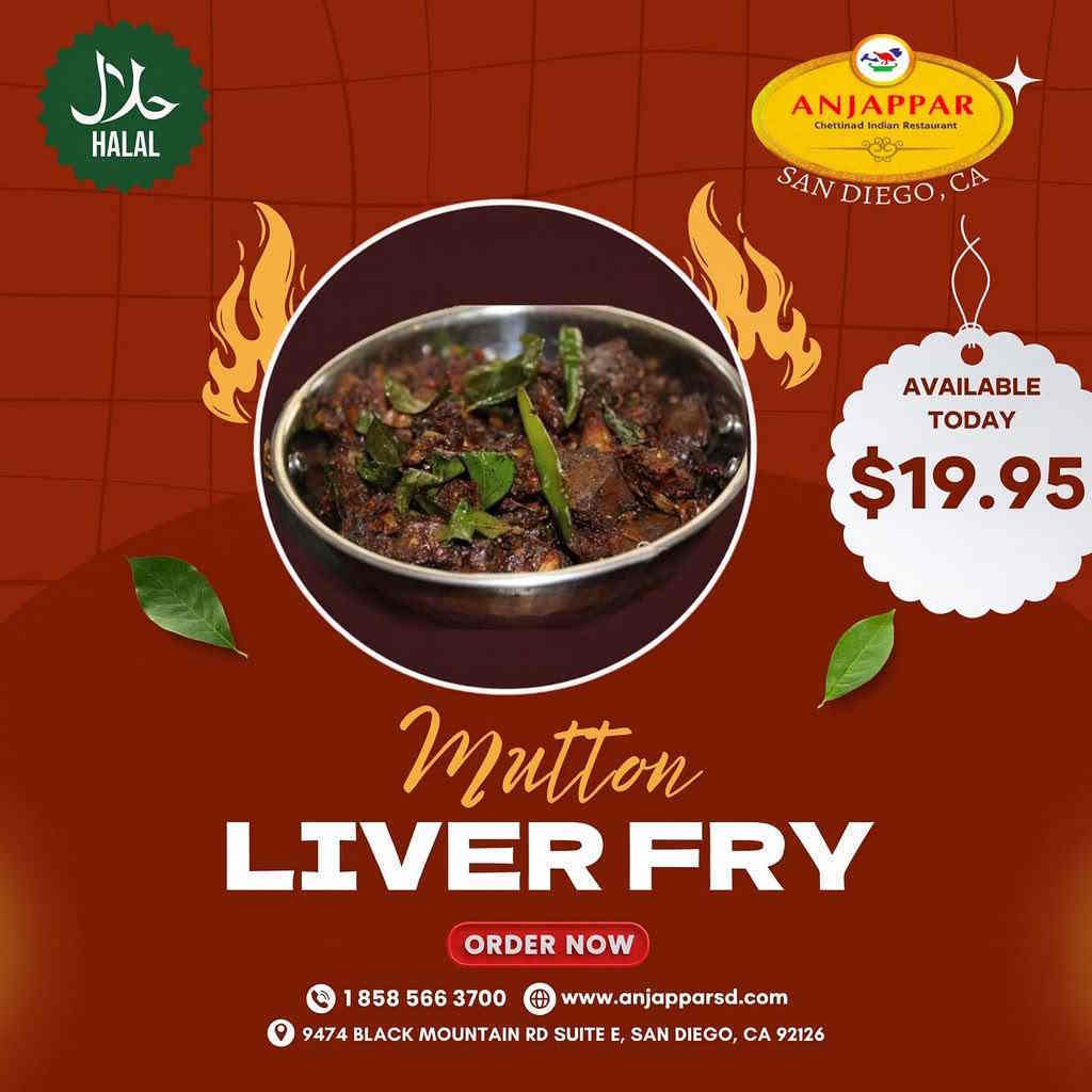 Mutton Liver Fry